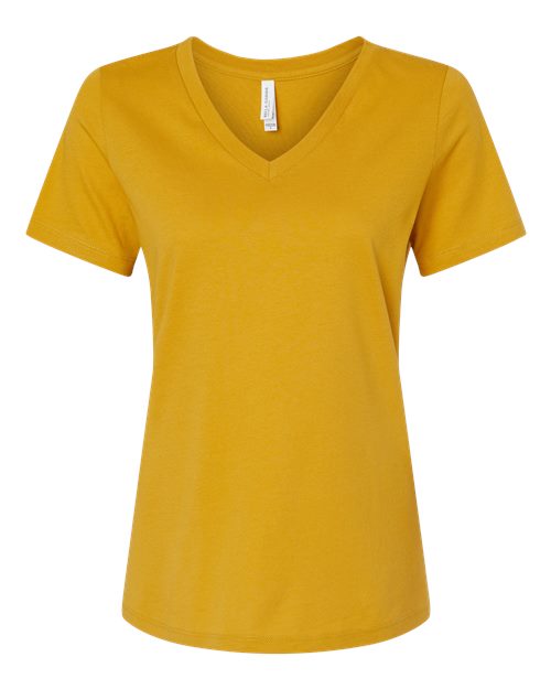 BELLA + CANVAS 6405 Women’s Relaxed Jersey V-Neck Tee