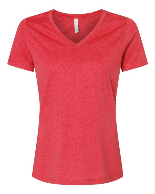 BELLA + CANVAS 6405CVC Women's Relaxed Heather CVC V-Neck Tee