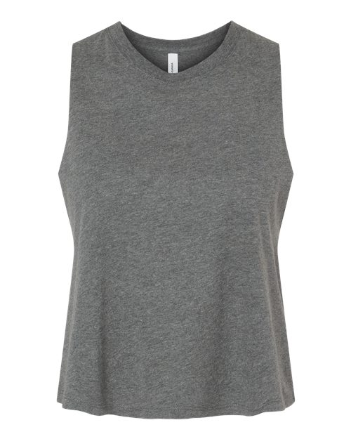 BELLA + CANVAS 6682 Women's Racerback Crop Tank