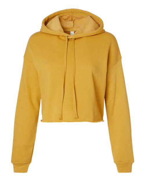 BELLA + CANVAS 7502 Women's Crop Hoodie Sweatshirt