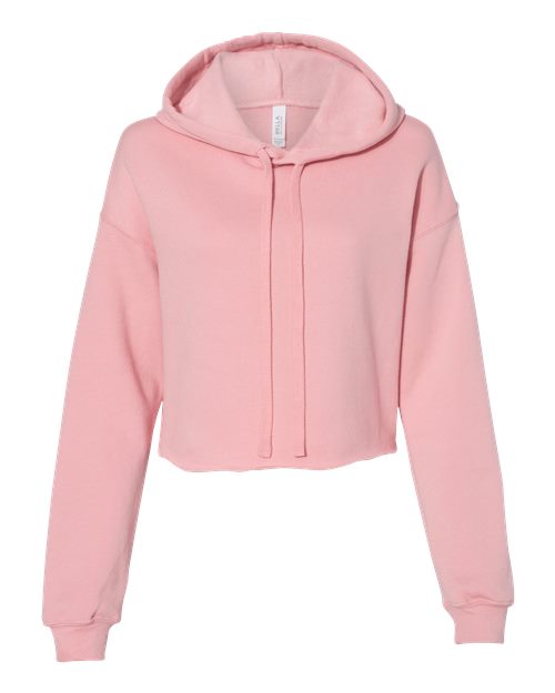 BELLA + CANVAS 7502 Women's Crop Hoodie Sweatshirt