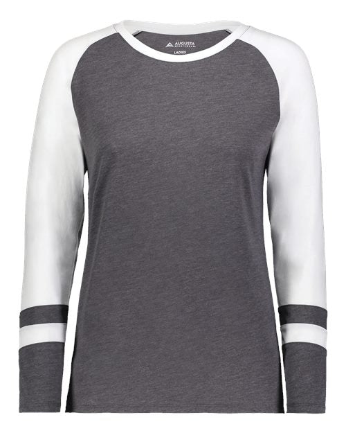 Augusta Sportswear 2917 Women's Triblend Fanatic 2.0 Long Sleeve T-Shirt