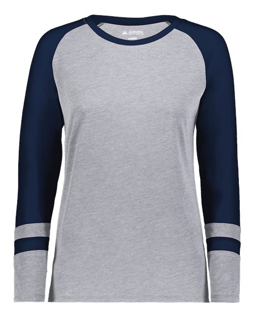 Augusta Sportswear 2917 Women's Triblend Fanatic 2.0 Long Sleeve T-Shirt