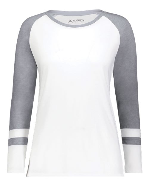 Augusta Sportswear 2917 Women's Triblend Fanatic 2.0 Long Sleeve T-Shirt