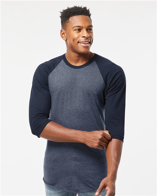 Tultex 245 Unisex Fine Jersey Raglan T-Shirt