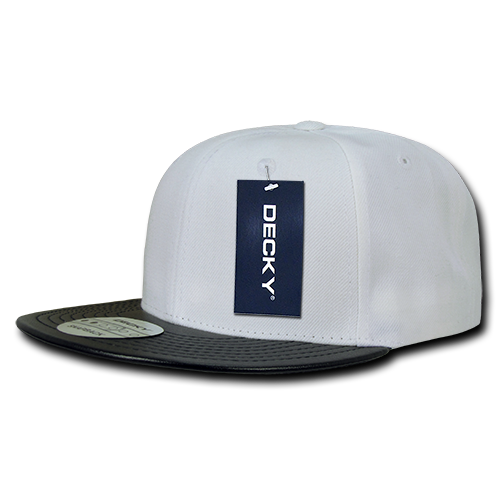 Decky 1071 6 Panel High Profile Structured Vinyl Snapback