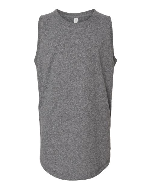 LAT 2692 Girls' Relaxed Fine Jersey Tank