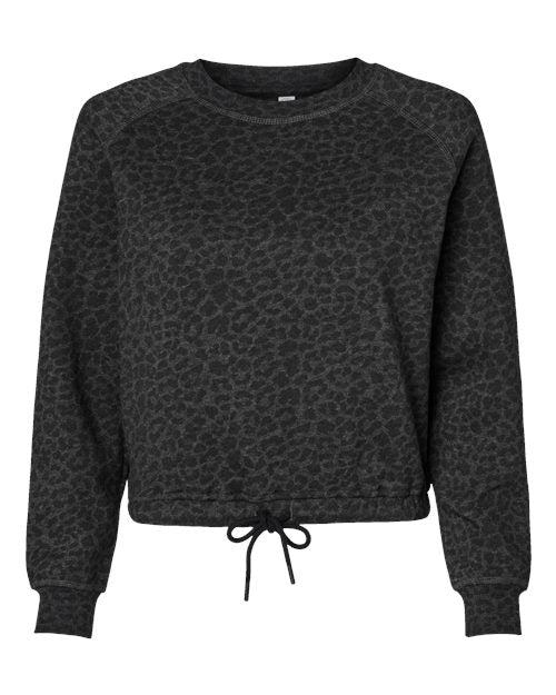 LAT 3528 Women's Relaxed Boxy Crewneck Sweatshirt
