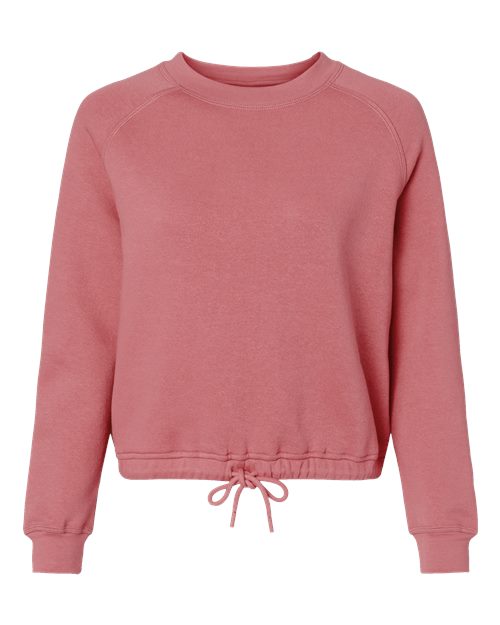 LAT 3528 Women's Relaxed Boxy Crewneck Sweatshirt
