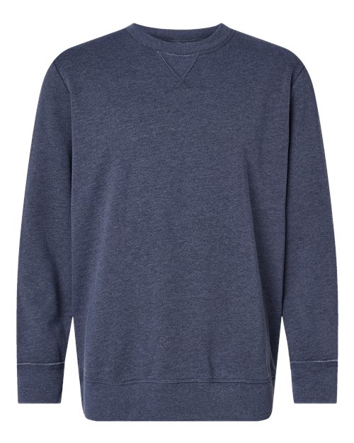 LAT 6935 Unisex Vintage Wash Crewneck Sweatshirt
