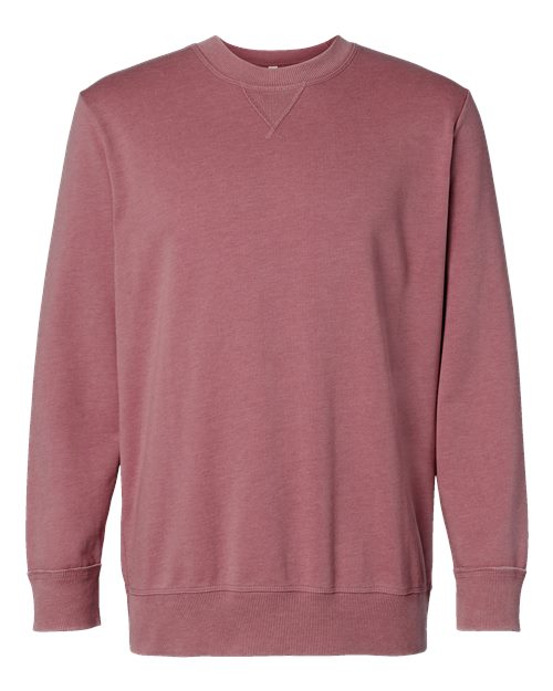 LAT 6935 Unisex Vintage Wash Crewneck Sweatshirt