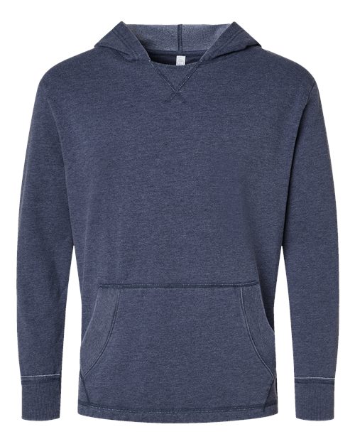 LAT 6936 Unisex Vintage Wash Hoodie Sweatshirt