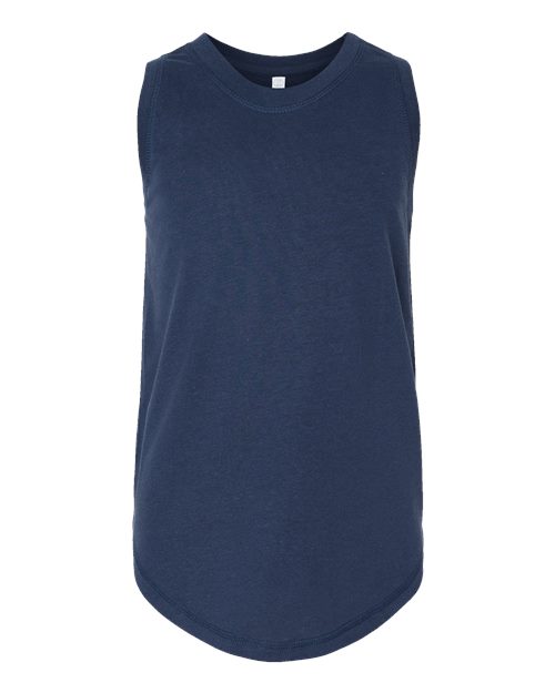 LAT 2692 Girls' Relaxed Fine Jersey Tank