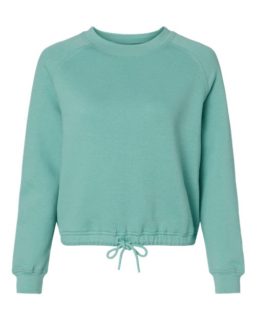 LAT 3528 Women's Relaxed Boxy Crewneck Sweatshirt
