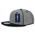 Decky 1078 6 Panel High Profile Structured Piped Snapback