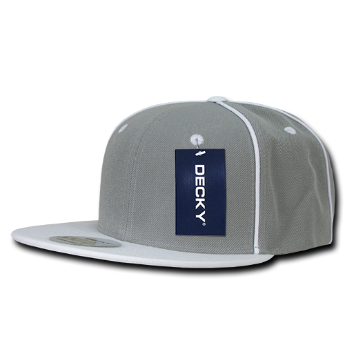 Decky 1078 6 Panel High Profile Structured Piped Snapback