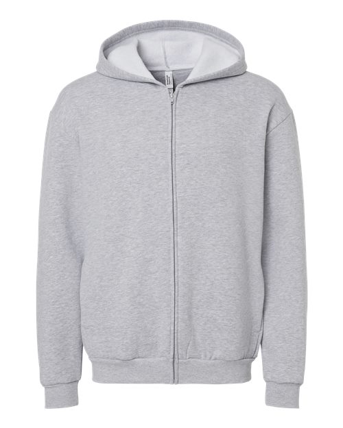 American Apparel RF497 Unisex ReFlex Fleece Full-Zip Hoodie Sweatshirt