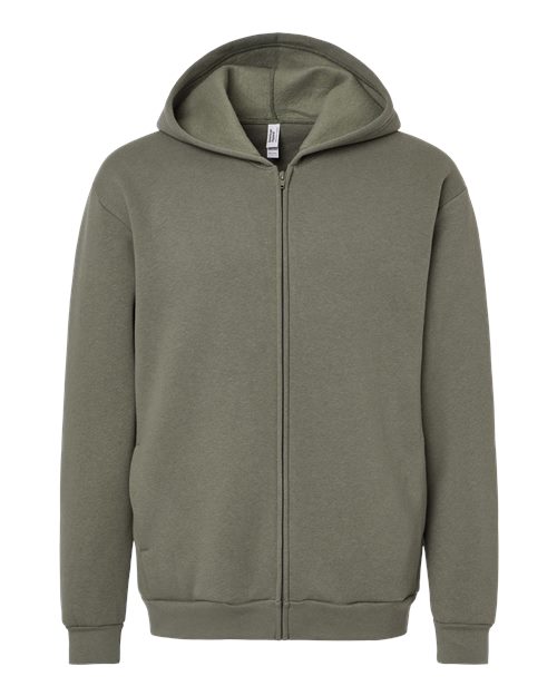 American Apparel RF497 Unisex ReFlex Fleece Full-Zip Hoodie Sweatshirt