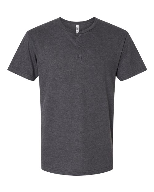 American Apparel 2004CVC Unisex CVC Henley Tee