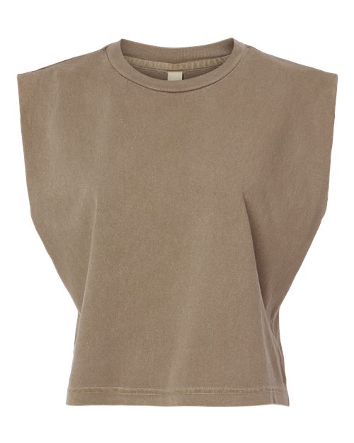 American Apparel 307GD Women's Garment-Dyed Heavyweight Muscle Tee
