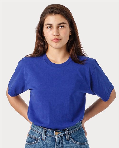 Los Angeles Apparel 20001 Unisex USA-Made Fine Jersey T-Shirt