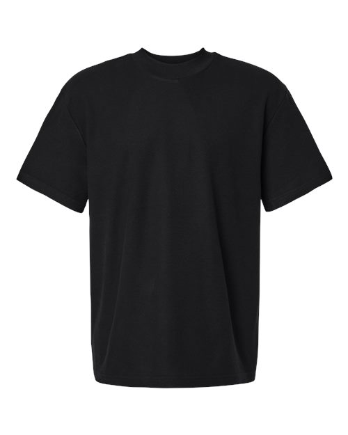 American Apparel 1PQ Unisex Pique Mockneck Tee