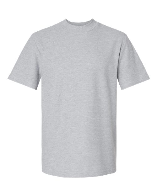 American Apparel 1PQ Unisex Pique Mockneck Tee
