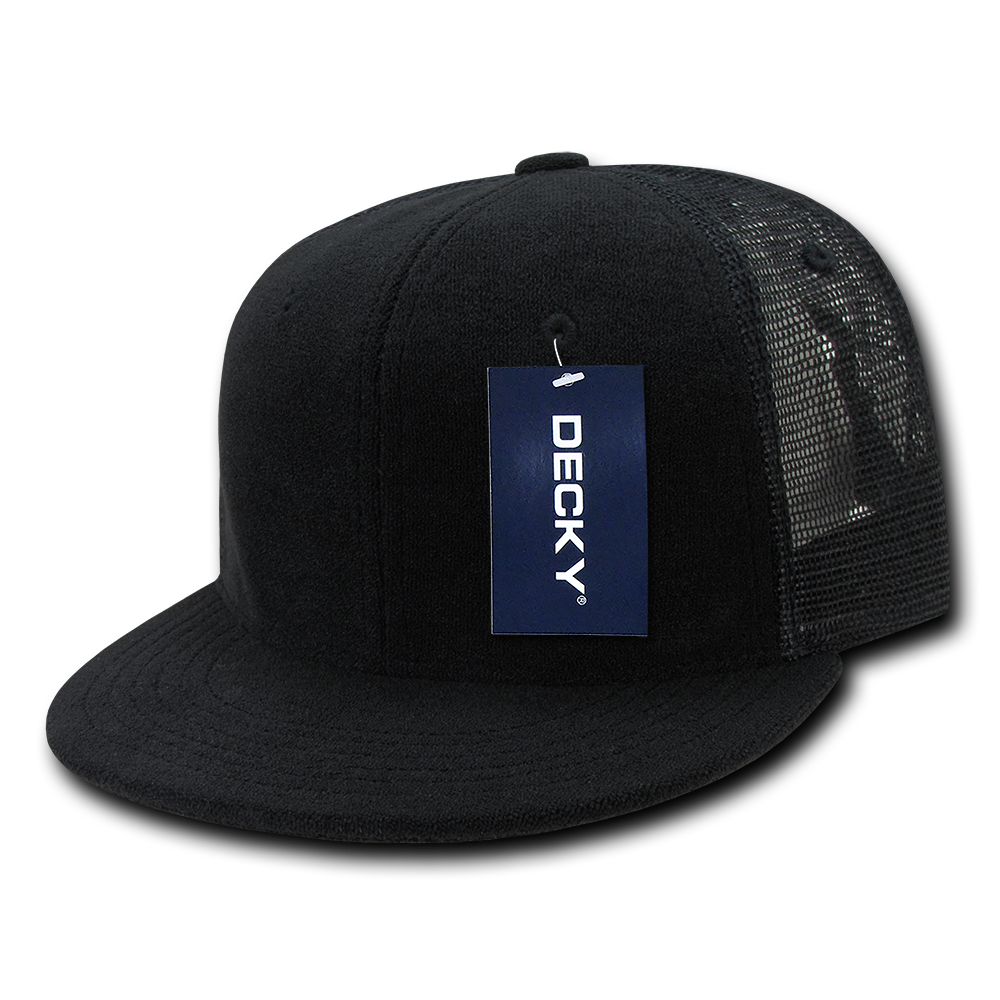 Decky 1081 6 Panel High Profile Structured Terry Trucker