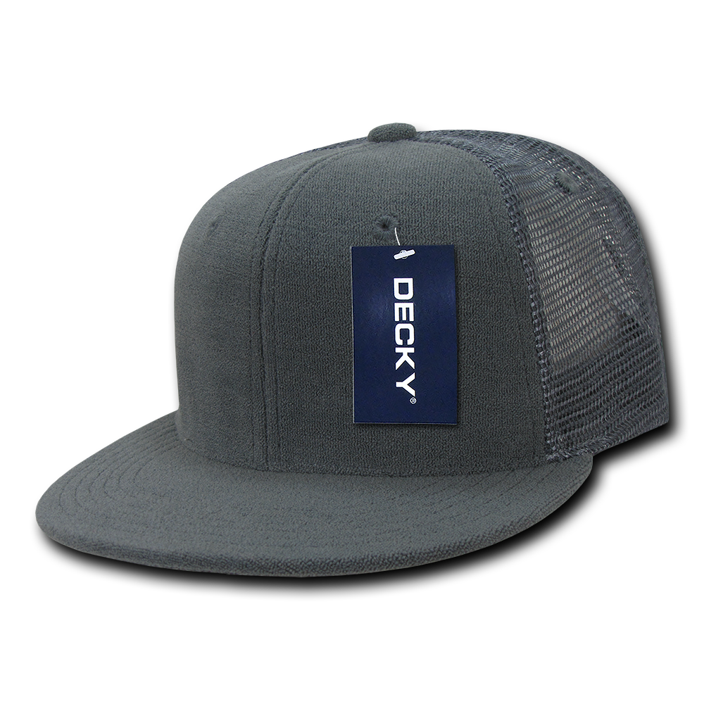 Decky 1081 6 Panel High Profile Structured Terry Trucker
