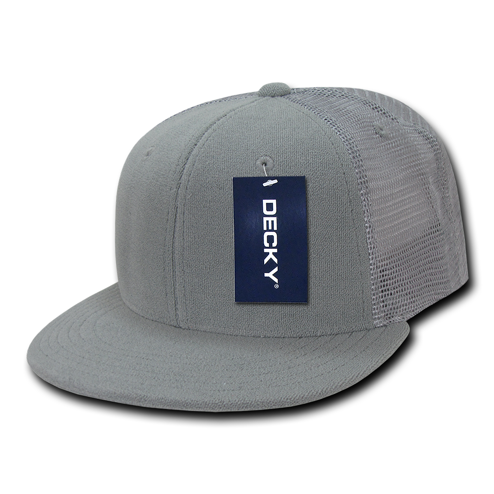 Decky 1081 6 Panel High Profile Structured Terry Trucker
