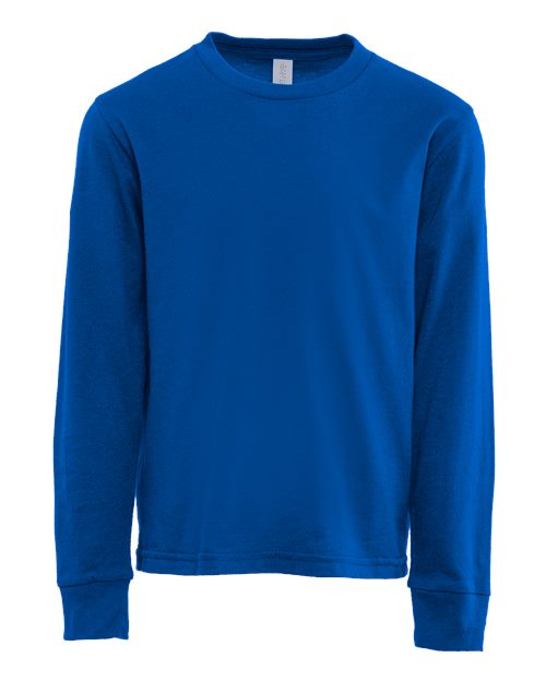Next Level 3311 Youth Cotton Long Sleeve T-Shirt