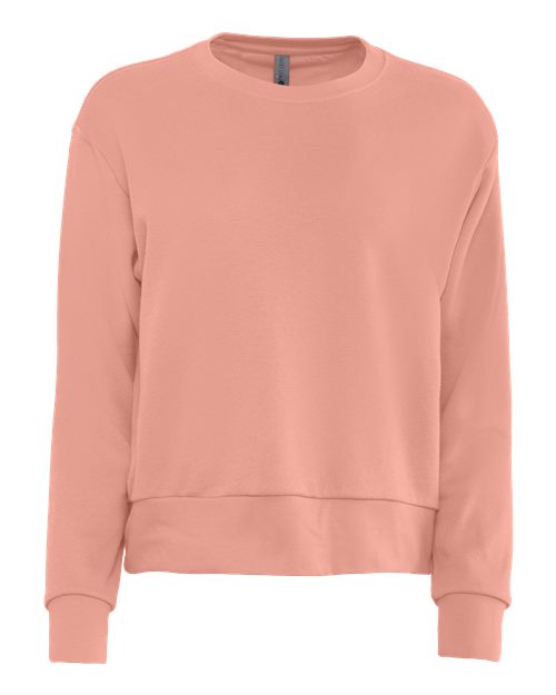 Next Level 9084 Women's Laguna Sueded Crewneck Sweatshirt