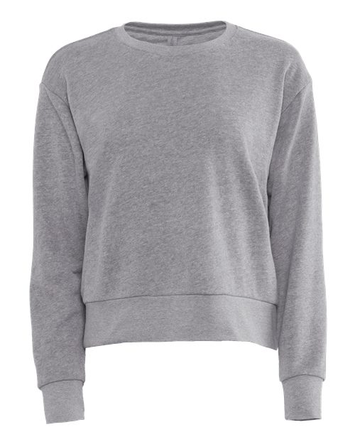Next Level 9084 Women's Laguna Sueded Crewneck Sweatshirt