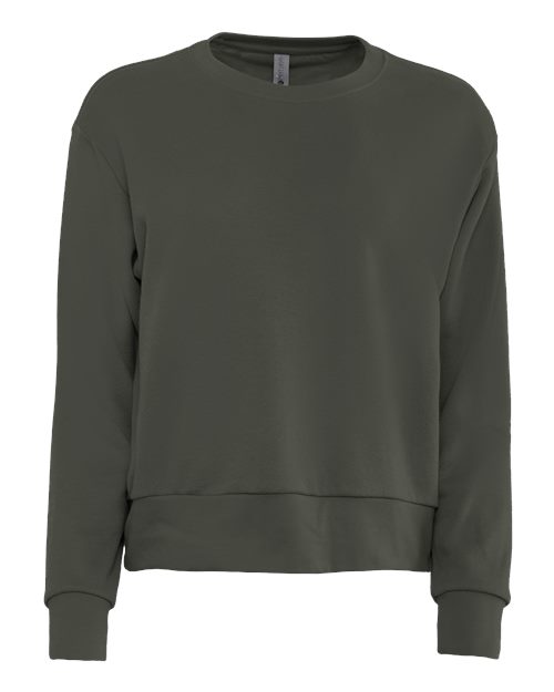 Next Level 9084 Women's Laguna Sueded Crewneck Sweatshirt