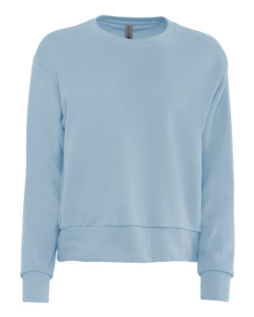 Next Level 9084 Women's Laguna Sueded Crewneck Sweatshirt