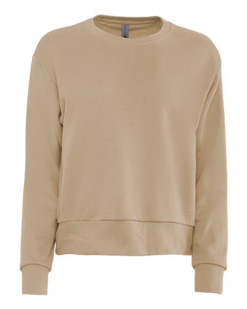 Next Level 9084 Women's Laguna Sueded Crewneck Sweatshirt