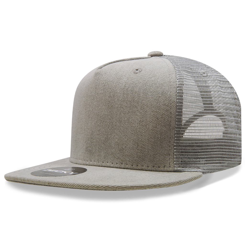 Decky 1082 5 Panel High Profile Structured Denim Trucker
