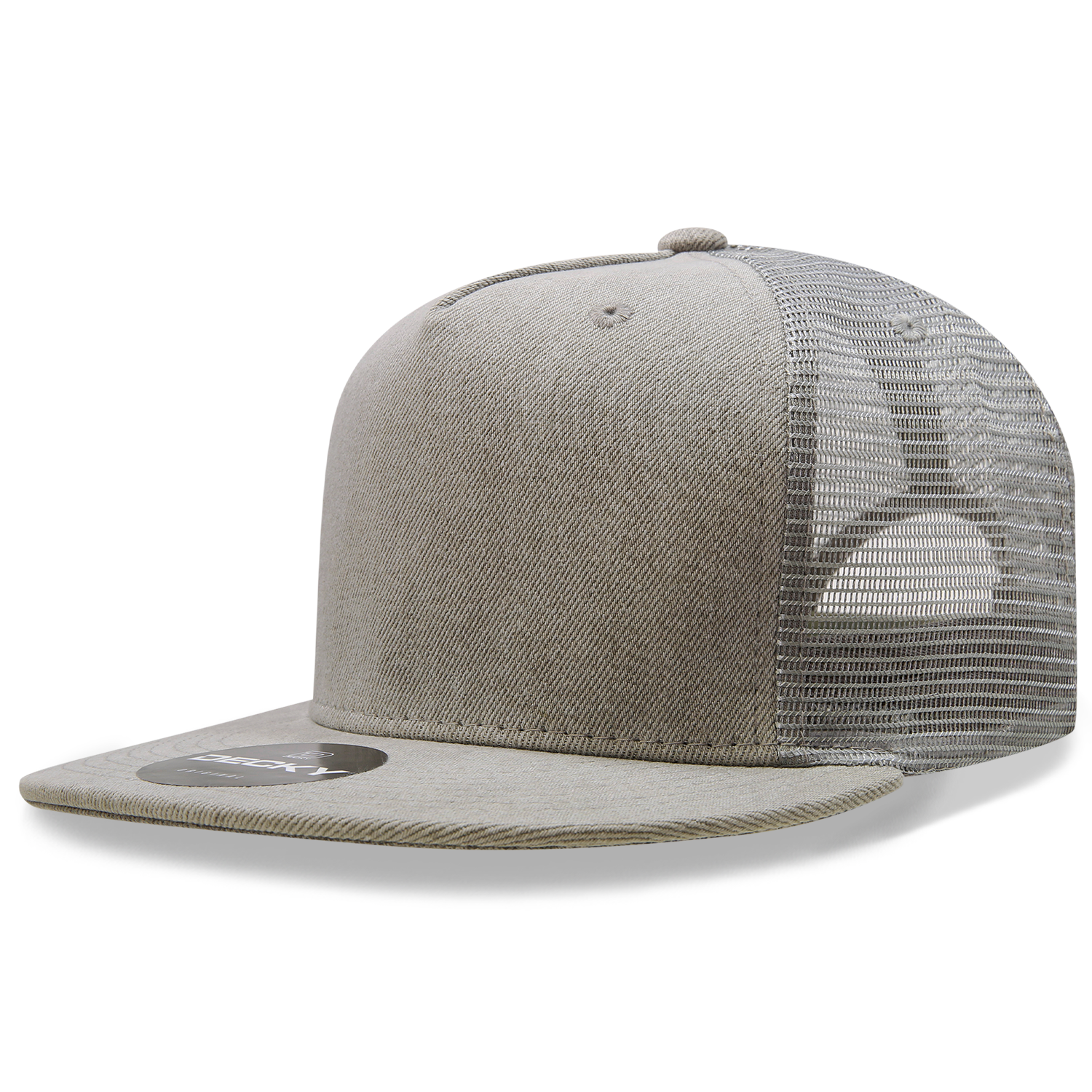 Decky 1082 5 Panel High Profile Structured Denim Trucker