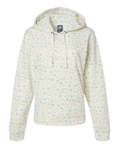 J. America 8871 Men's Triblend Fleece Hooded Sweatshirt
