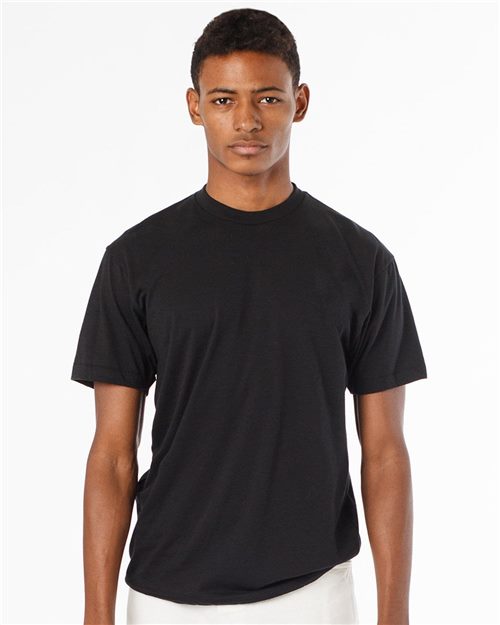 Los Angeles Apparel FF01 Unisex USA-Made 50/50 Poly/Cotton T-Shirt