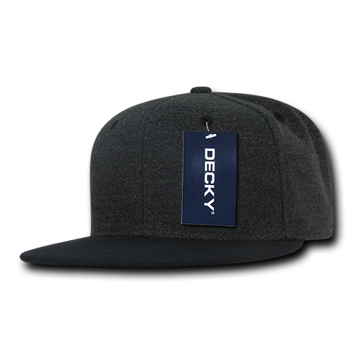 Decky 1087 6 Panel High Profile Structured Melton Snapback