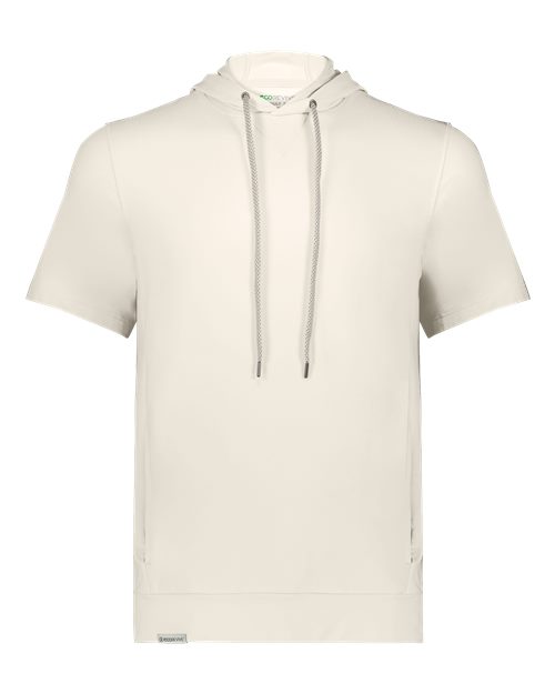 Holloway 222505 Men's Eco Revive™ Ventura Soft Knit Short Sleeve Hooded Sweatshirt