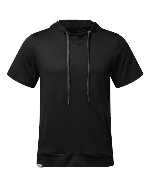 Holloway 222505 Men's Eco Revive™ Ventura Soft Knit Short Sleeve Hooded Sweatshirt