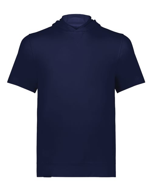 Holloway 222605 Youth Eco Revive™ Ventura Soft Knit Short Sleeve Hooded Sweatshirt