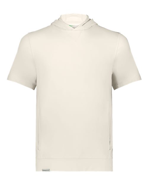 Holloway 222605 Youth Eco Revive™ Ventura Soft Knit Short Sleeve Hooded Sweatshirt