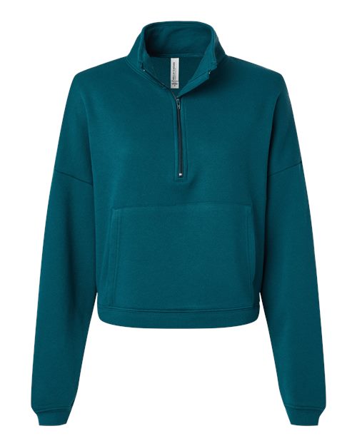 BELLA + CANVAS 3953 Women’s Sponge Fleece Half Zip Pullover