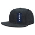 Decky 1094 6 Panel High Profile Structured Denim Snapback