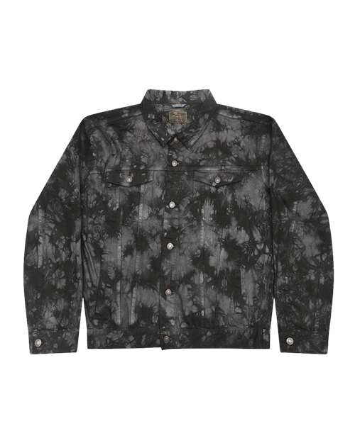 Colortone 9050 Unisex Tie-Dyed Denim Jacket