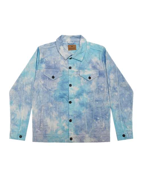 Colortone 9050 Unisex Tie-Dyed Denim Jacket
