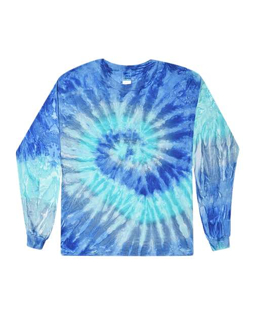 Colortone 2000Y Youth Tie-Dyed Long Sleeve T-Shirt